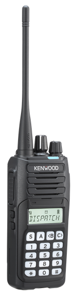 Kenwood NX1200DVK3, VHF 136-174 MHz, 5W, 260 Ch. Full Key Model   (Call for Inventory or pricing)