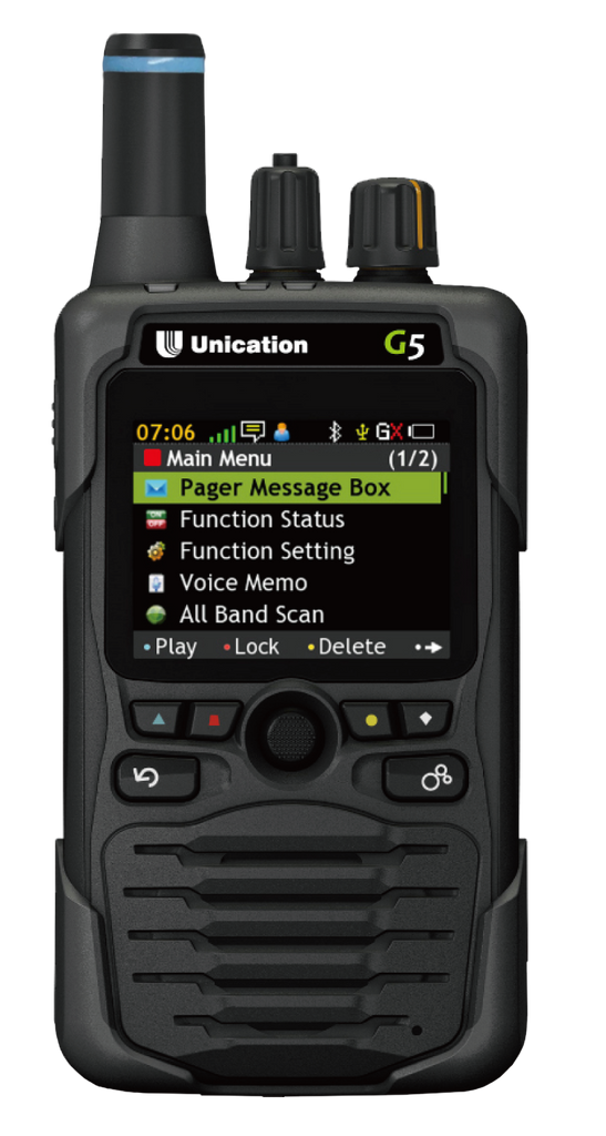 Unication G5 Dual Band Voice Pager