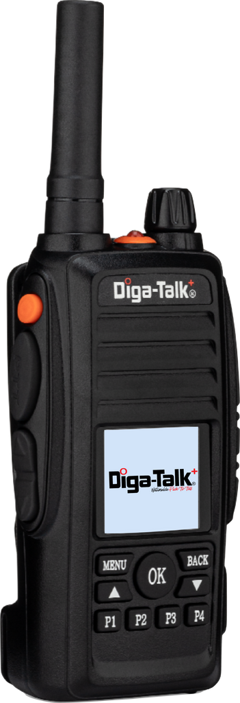 Diga-Talk+:  DTP9750 Handheld Portable Push-to-Talk over Cellular Radio (See description for full pricing details)